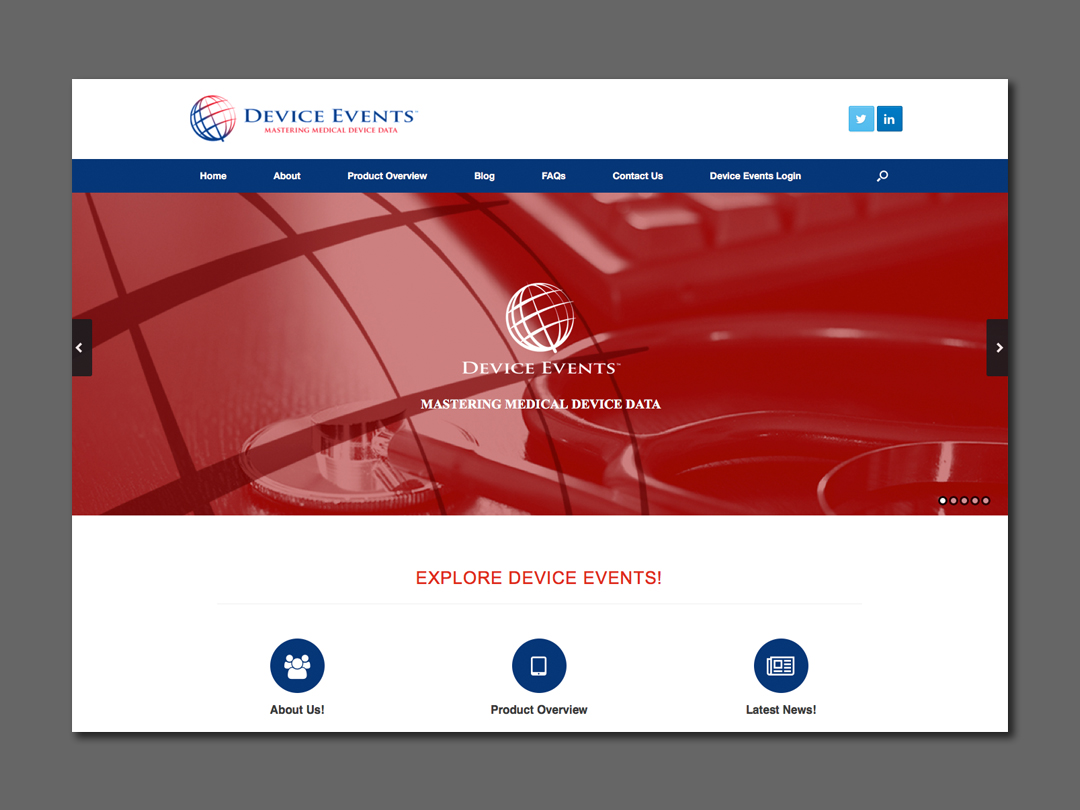Device Events - Website Homepage - BrandON